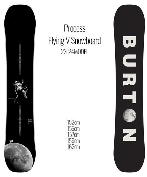 スノーボード 板 メンズ BURTON 10712110000 Process Flying V