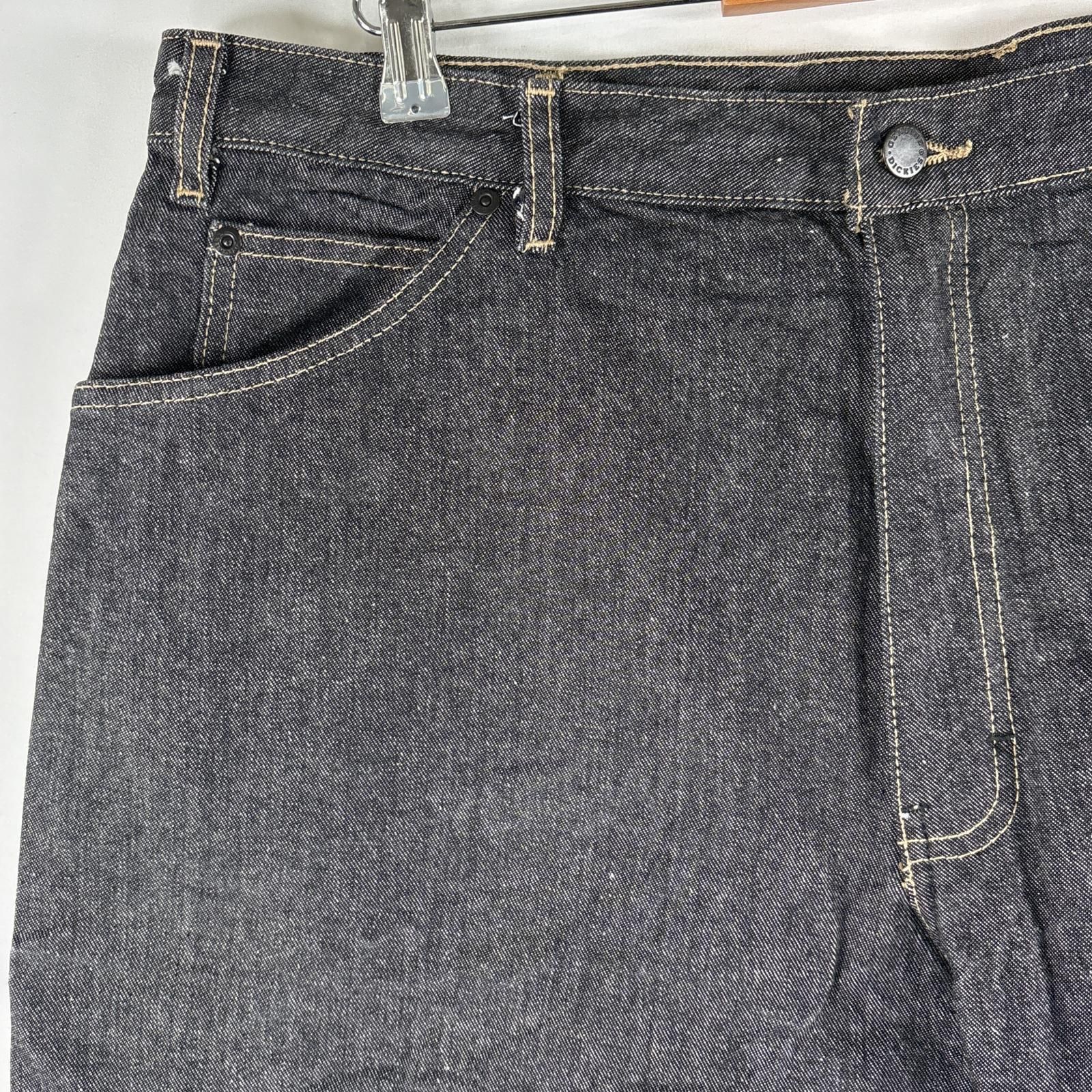 Dickies　超ビッグサイズ　デニムショートパンツ　古着　ディッキーズ　44 Dickies - Dickies 超ビッグサイズ デニムショートパンツ 古着