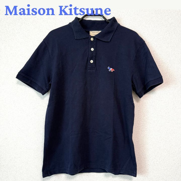 【希少】MAISON KISTUNE メゾンキツネ　Mサイズ　ポロシャツ セール】メゾンキツネ MAISON KITSUNE MM00202KJ7010 ポロシャツ