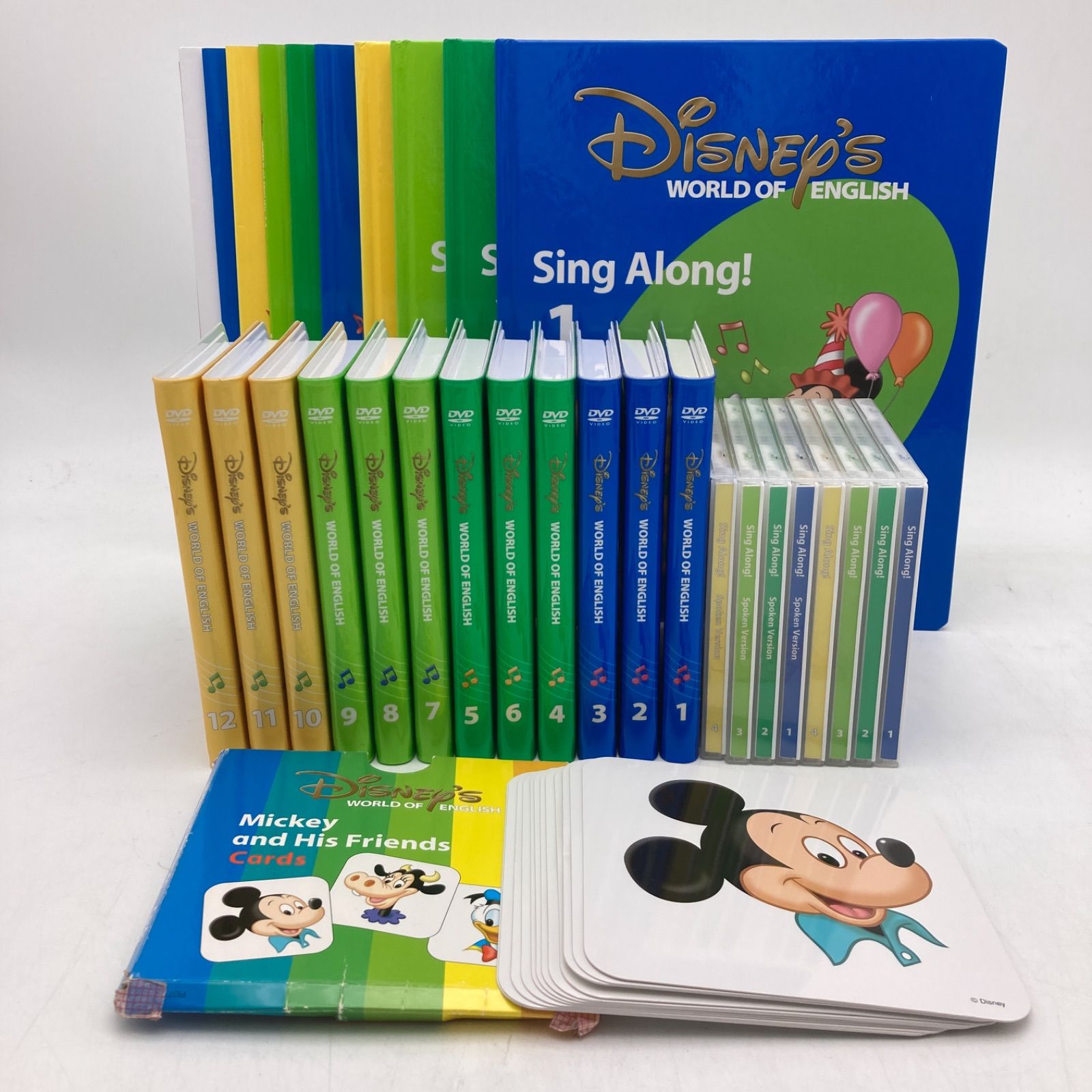 2018年購入 シングアロングセット 新子役 DVD12枚 絵本＆CD 字幕あり 