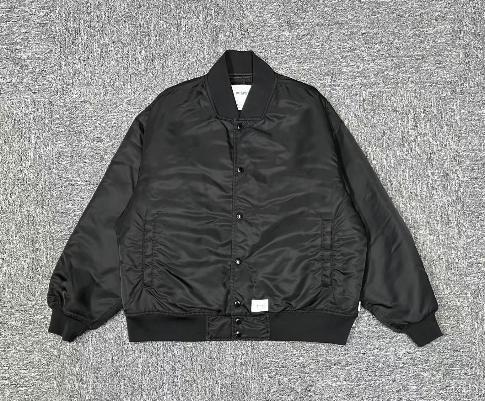 21FW WTAPS TEAM / JACKET 黒 XL MA-1 ダブルタップス WTAPS 21FW WTAPS TEAM / JACKET 黒 XL MA-1 ダブルタップス WTAPS