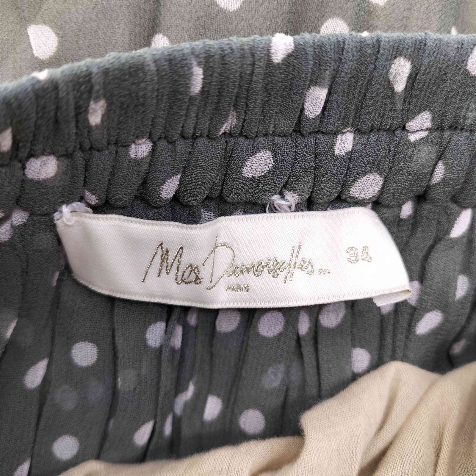 メドモアゼル MES DEMOISELLES 20AW 別注 TRUENESS スカート POLKA  