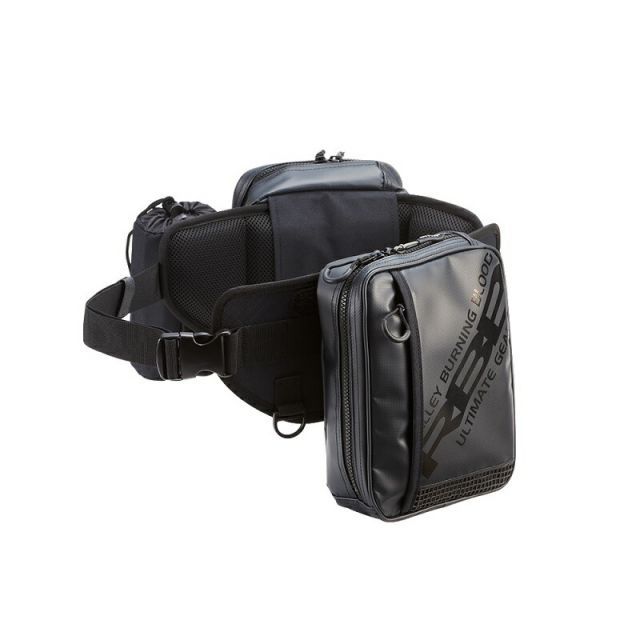 リバレイ 7696 RBB ロックショアサポーター フルブラック 釣具 釣り フィッシング