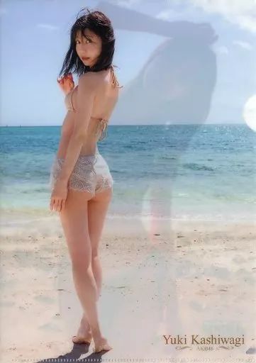 中古】クリアファイル 柏木由紀(AKB48) B5特製クリアファイル