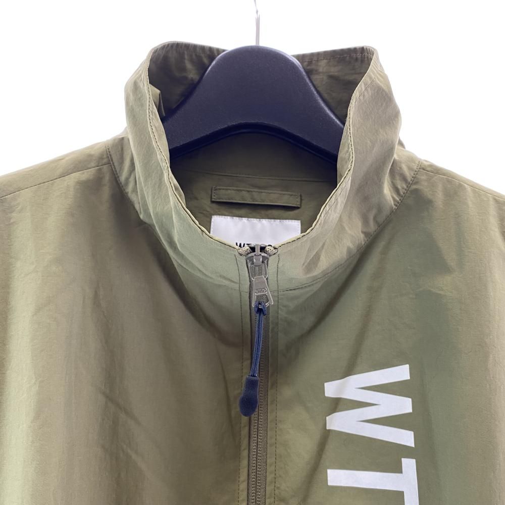 中古】WTAPS 24SS TRACK JACKET NYLON SIGN サイズ3 241CWDT-JKM01 