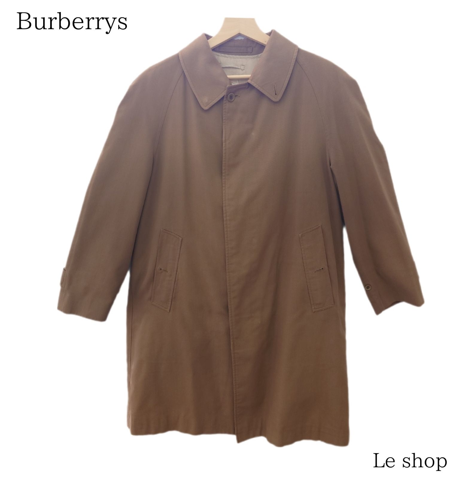 Burberrys バーバリー ステンカラーコート ライナー付き Sサイズ相当