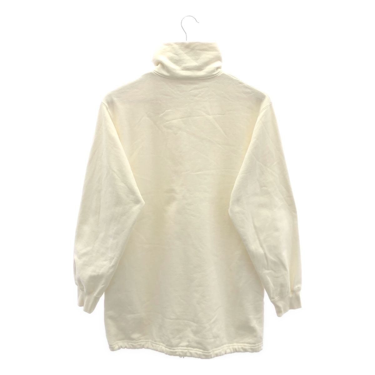 PHEENY / フィーニー | French terry hard zip P/O フレンチテリー ハーフジップ プルオーバー | F | ホワイト | レディース PHEENY / フィーニー | French terry hard zip P/O フレンチテリー