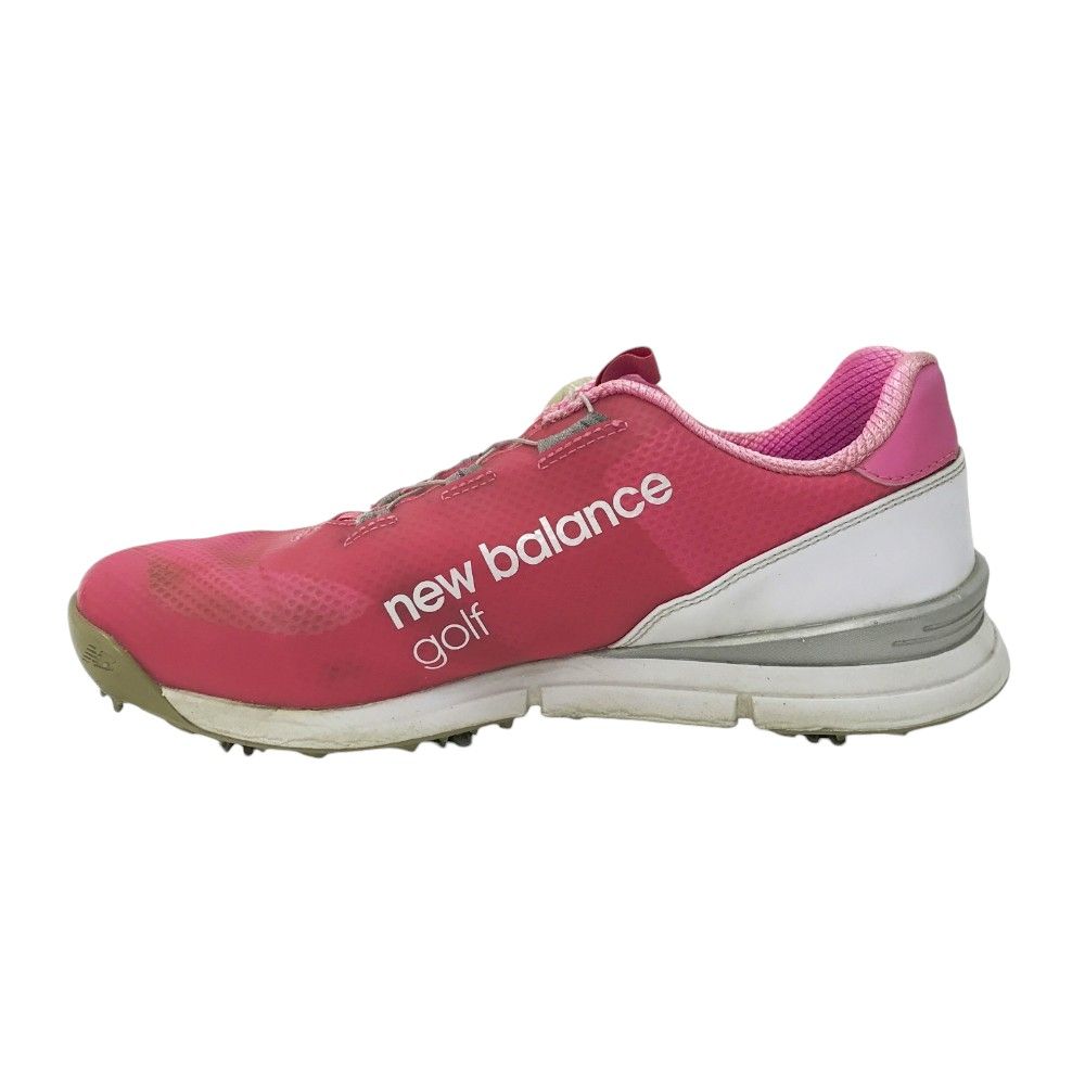 New Balance BOA ゴルフシューズ 女性用 ホワイト/ピンク NEW
