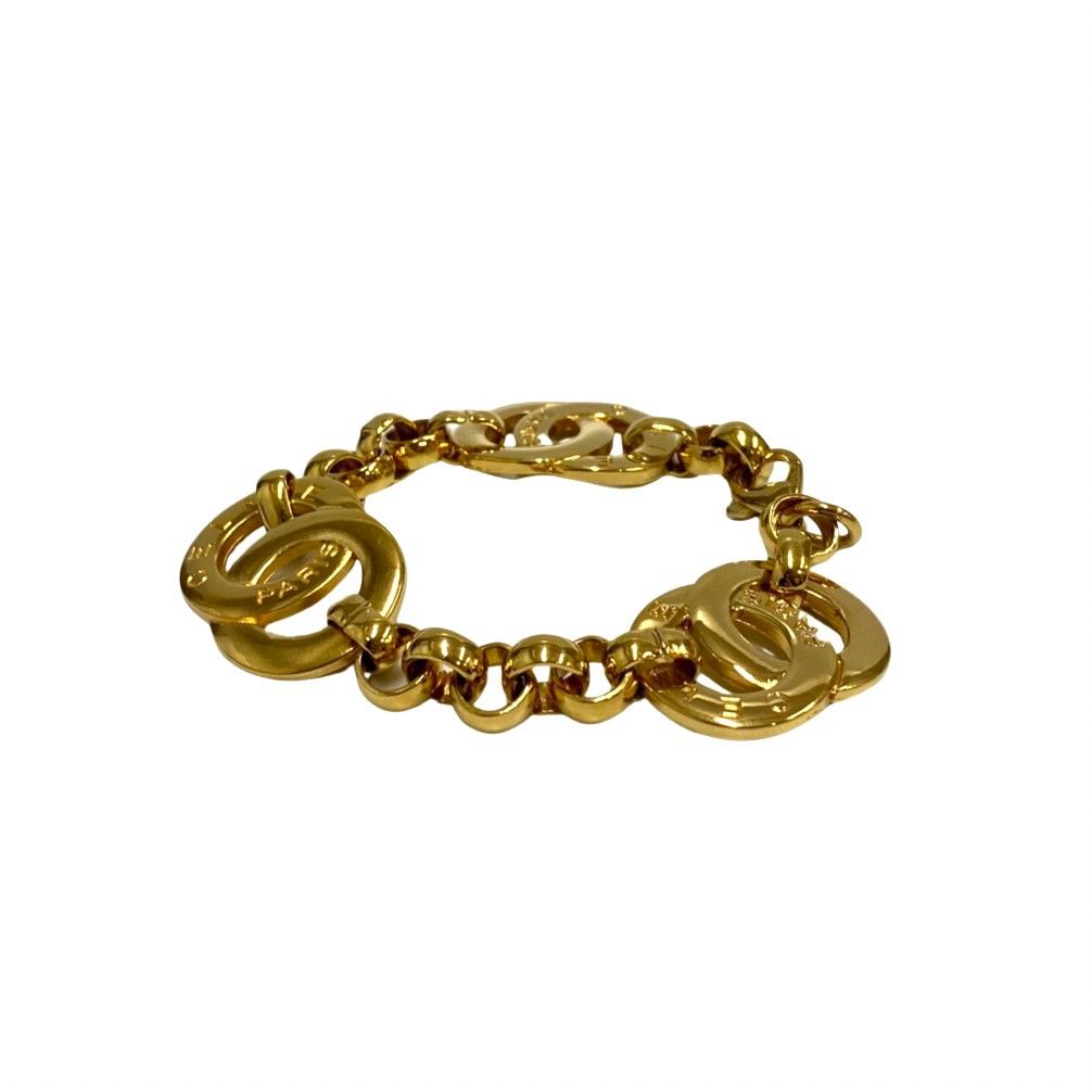 CÉLINE オールドセリーヌ　ゴールドバングル バングル ブレスレット ノット ゴールド色（2023/01/25買取