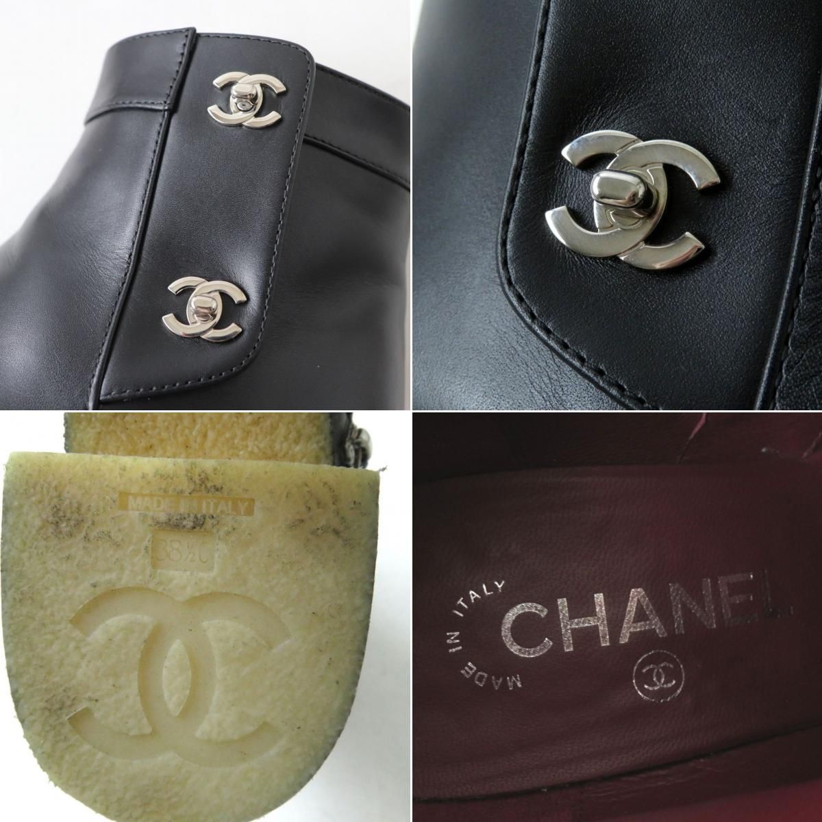 美品 CHANEL フェイクレザー クロコ型押し ココマーク ジャケット 38 楽天市場】【新品・未使用品】シャネル CHANEL ココマーク