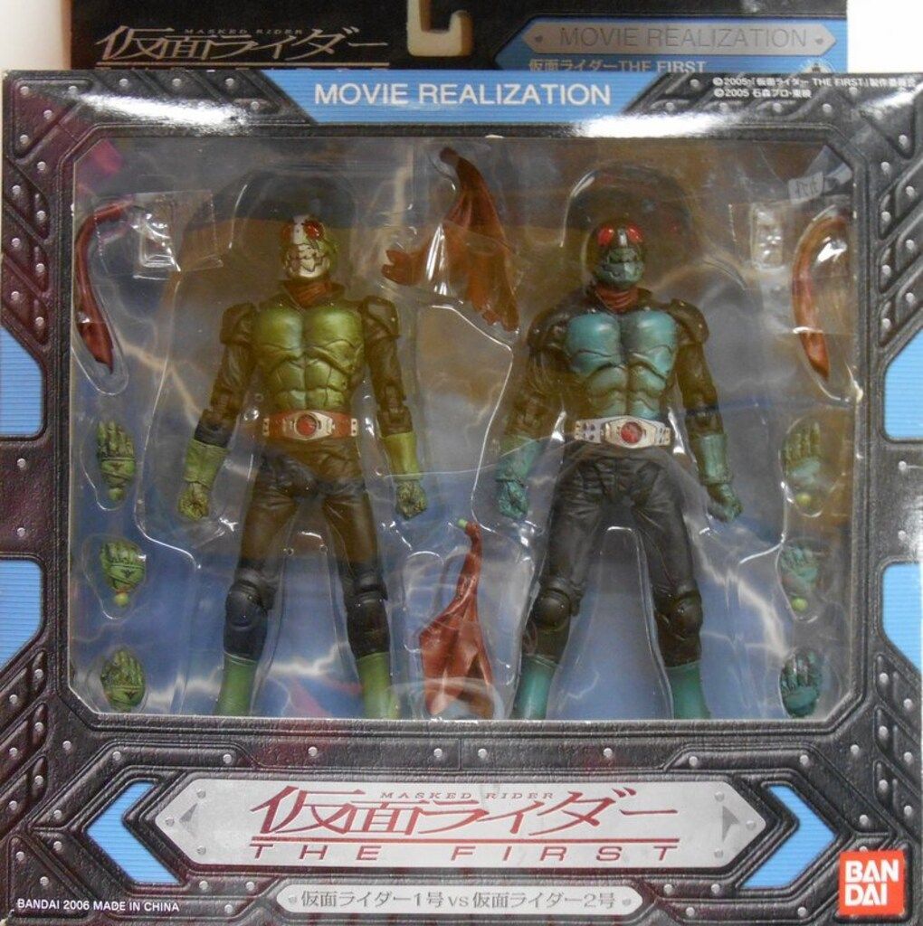ムービーリアリゼーション　仮面ライダー1号VS2号　新品未開封 Yahoo!オークション - 未開封 仮面ライダー1号VS仮面ライダー2号