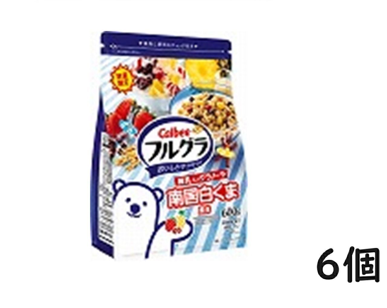 カルビー フルグラ南国白くま風味 600ｇ×6個賞味期限2025/02