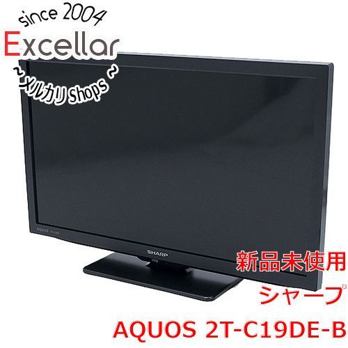 bn:13] SHARP 19V型 液晶テレビ AQUOS 2T-C19DE-B ブラック - メルカリ