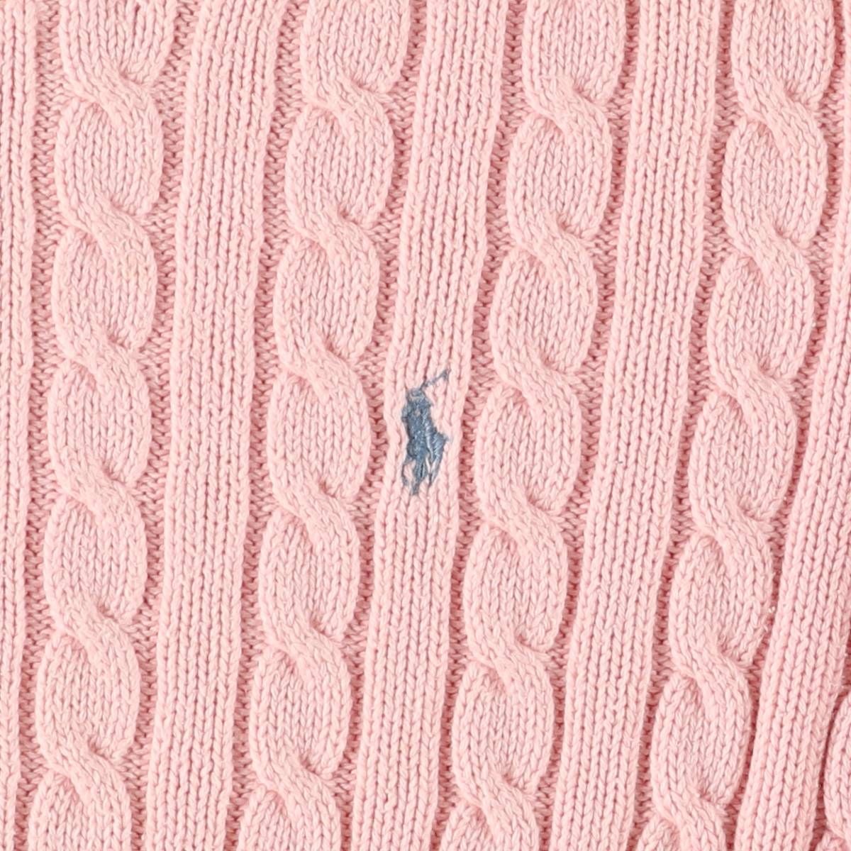 コットンニットセーター レディースXS相当|eaa583146