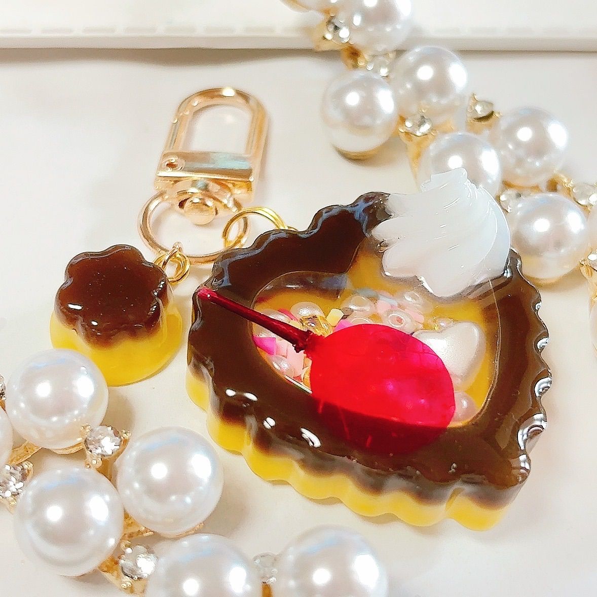 Bell ＊Cafe 様 作家様　フェイクスイーツデコ　お菓子　キーホルダー Bell*Cafe＊ (@bellCafe328) / X
