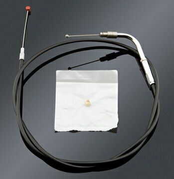 アクセルケーブル 1996〜22年モデル ブラックビニール：110cm