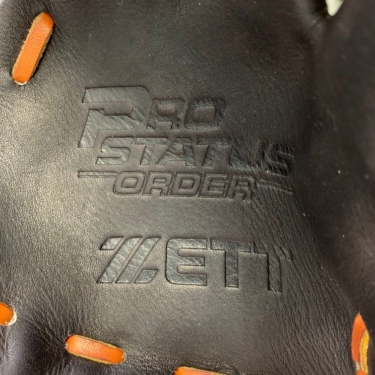 中古品 ゼット ZETT プロステイタス オーダー 軟式 内野手用
