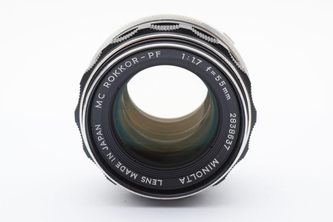 Minolta MC ROKKOR-PF 55mm F1.7 SO205 - メルカリ