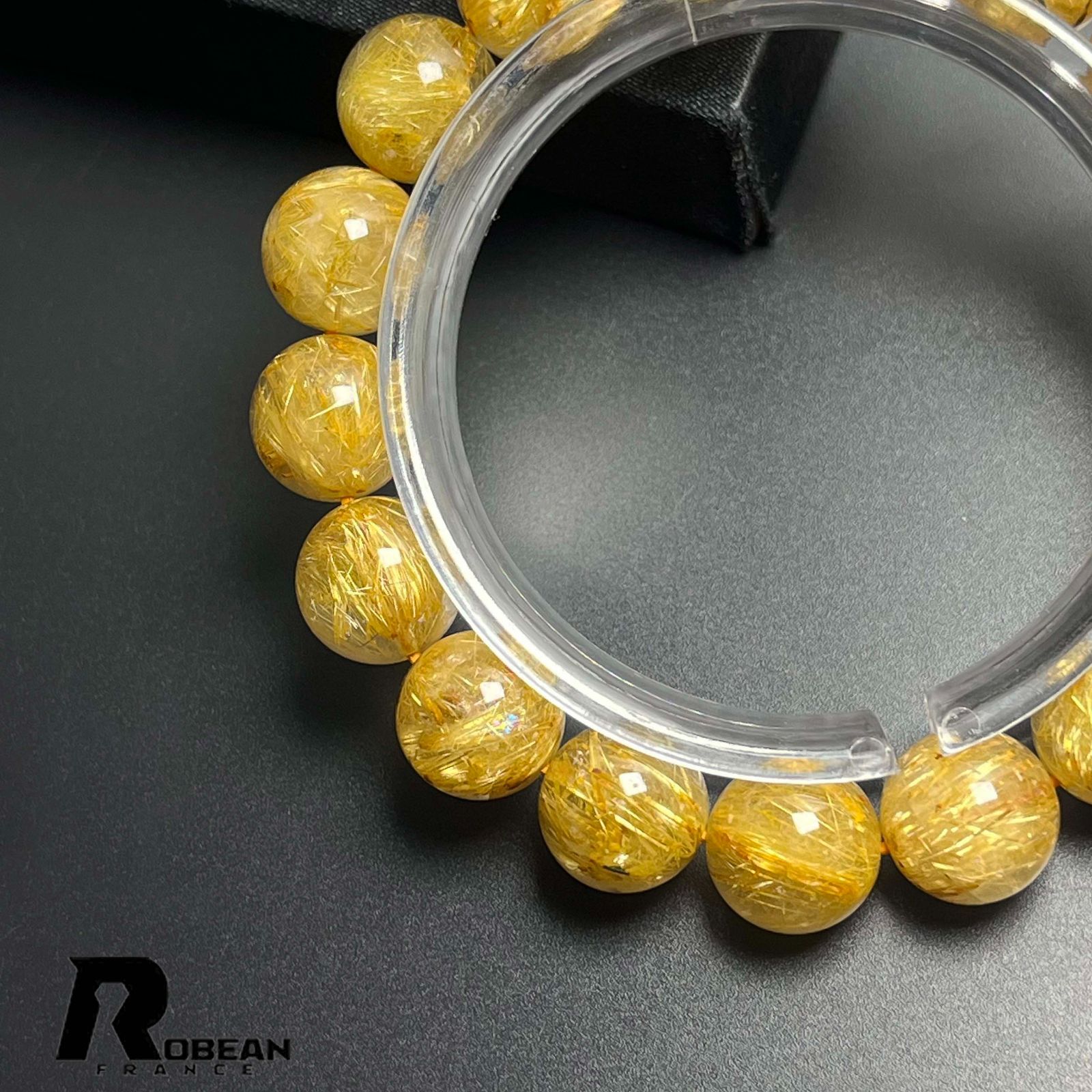 上級 EU製 定価31万円☆ROBEAN・極!極満針ルチルクォーツ