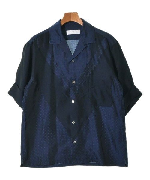 TOGA VIRILIS カジュアルシャツ 46(M位) 紺(総柄) 【古着】-