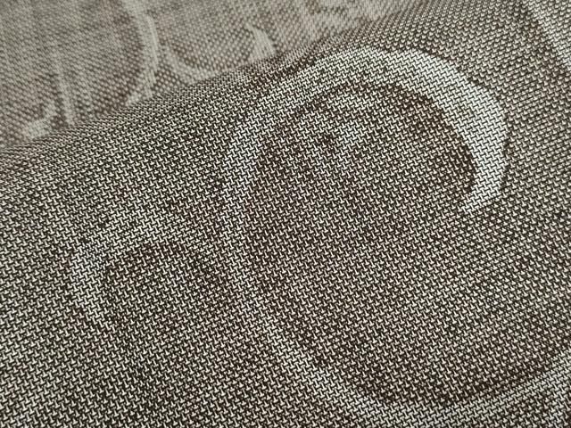 平和屋着物○本場大島紬 9マルキ 泥染め 吉祥唐草文 泉道雄作 証紙付き  