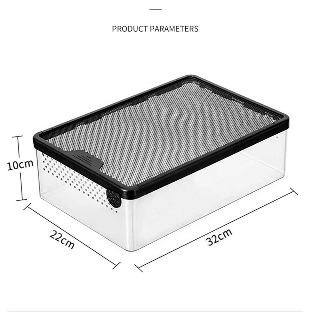 Kwueiit レプタイルボックス ケージ 爬虫類・両生類用飼育ケース・ケージ 飼育ボックス 飼育 爬虫類 何気無い ケージ
