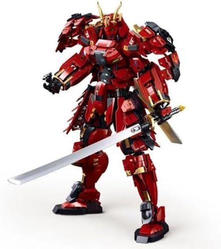 Wanderer KaiSamurai SnowPhantom メカ ロボット 組み立てブロック おもちゃセット 対象年齢15歳以上 オリジナルボックスなし カイサムライ-1183