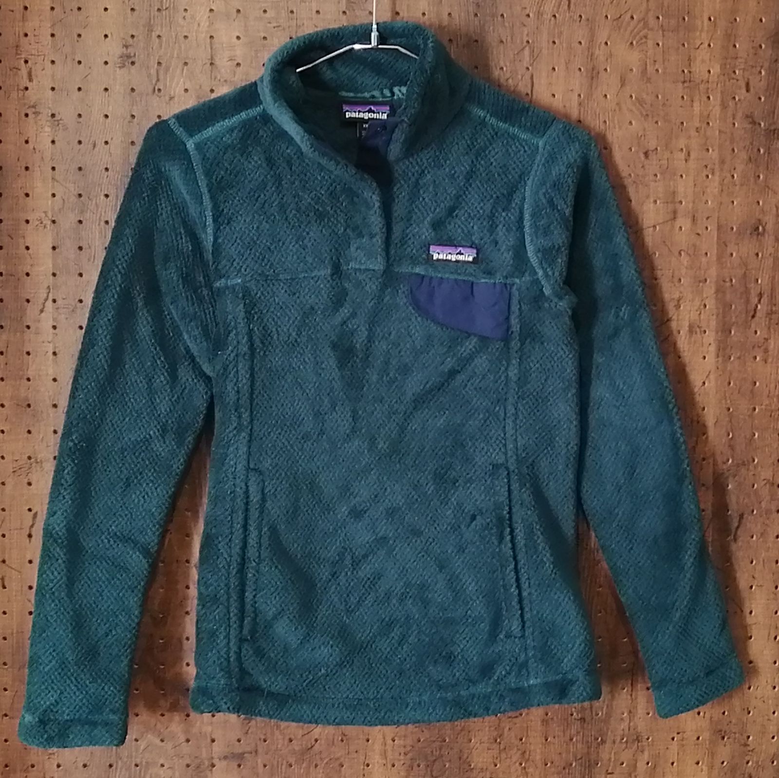 Patagonia パタゴニア　スナップT ハーフボタンフリース　ダークグリーン PATAGONIA パタゴニア フリース シンチラ スナップT ハーフボタン M