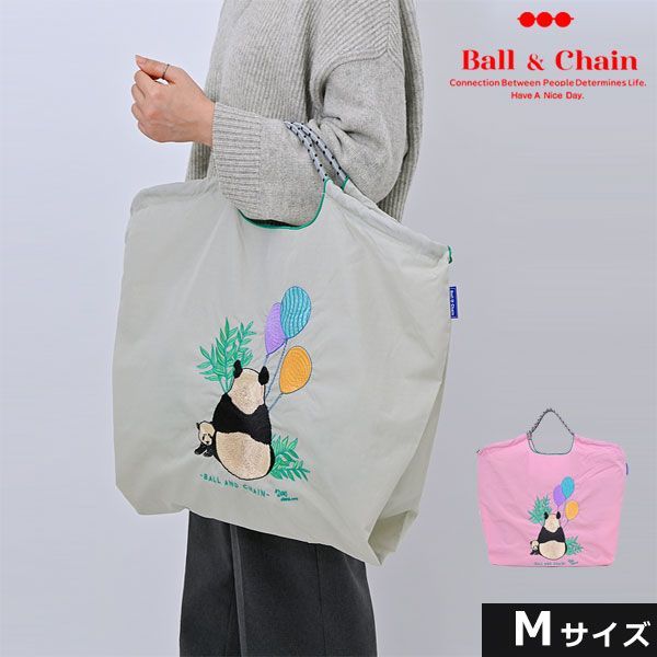 即納】 【正規品】 Ball＆Chain ボールアンドチェーン D.PANDA Mサイズ バッグ BLUE LABEL ショッピングバッグ エコバッグ  トートバッグ 313010 - メルカリ