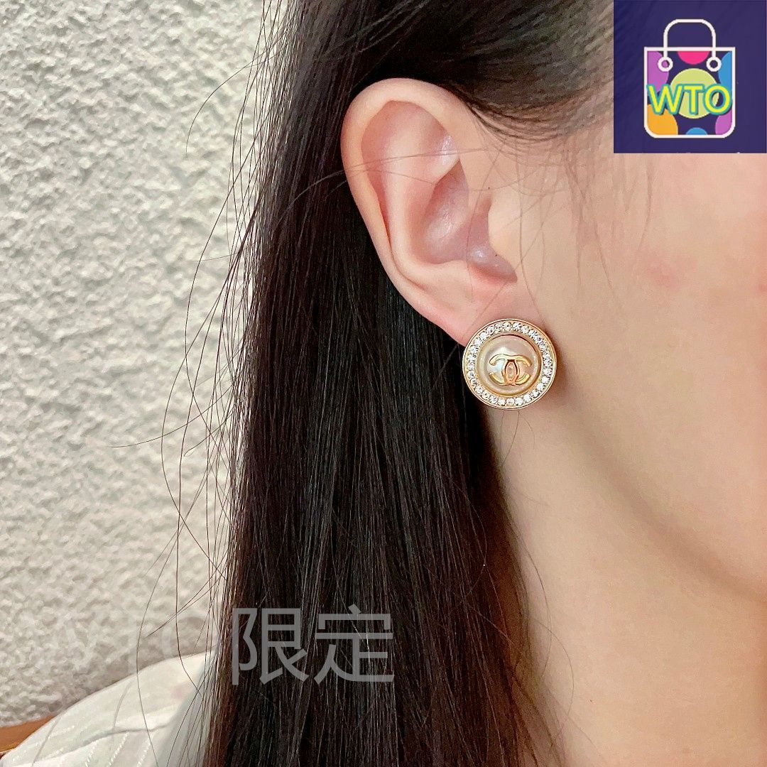 今日WTO】CHANEL ヴィンテージ ピアス エレガントデザイン-ZN85