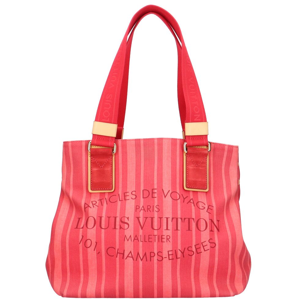 ルイヴィトン プランソレイユカバPM トートバッグ キャンバス  