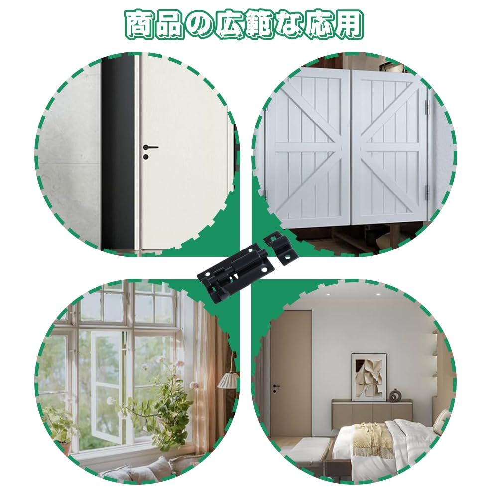 ラッチ 楽天市場】ステンレス鋼ドアラッチ 左ドアロックラッチ 丸棒