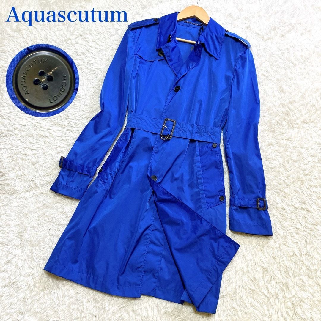 新品未使用 Aquascutum アクアスキュータム ポケッタブルレインコート
