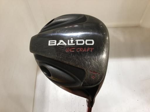 BALDO BALDO 8C CRAFT 9° ドライバー DR 純正特注シャフト フレックスS メンズ 男性用 右利き 右用 Dランク ゴルフクラブ