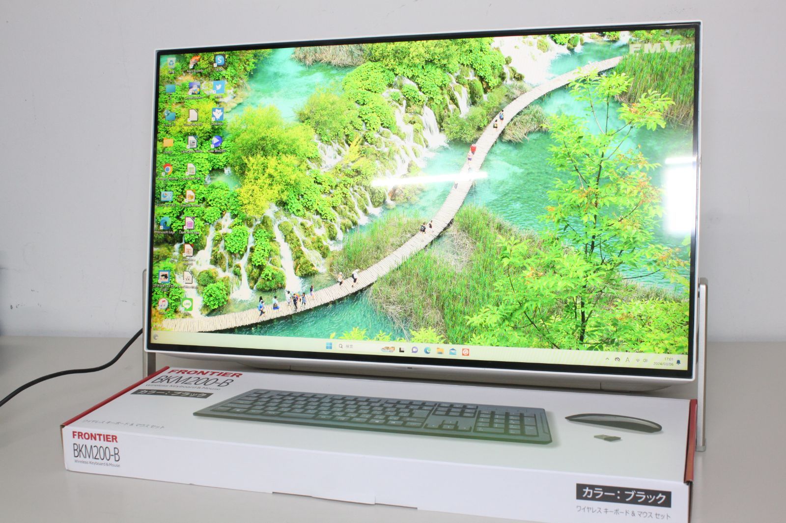 富士通/一体型デスクトップPC/FMVF70C2W/Win11/Intel Core i7-7700HQ