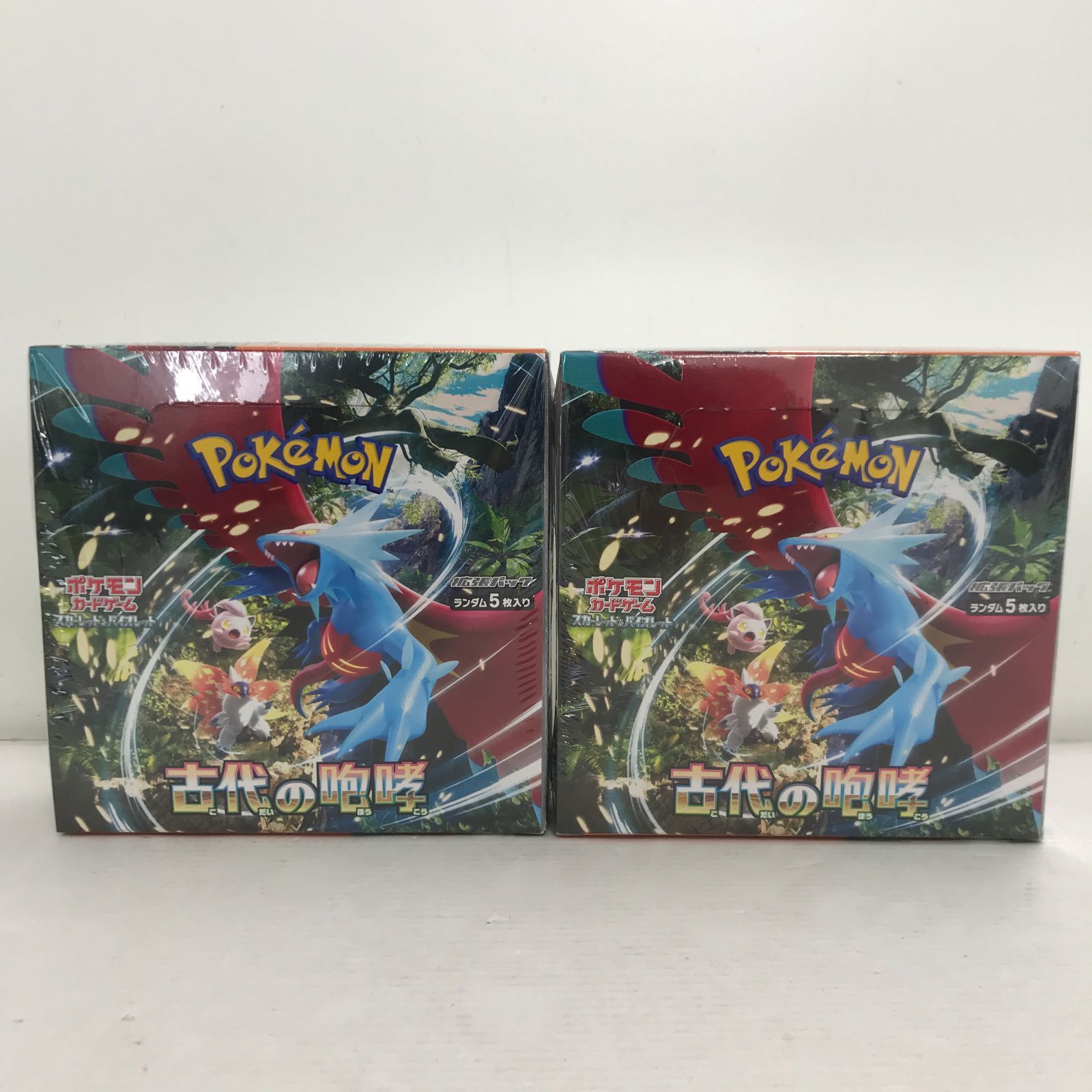 02m2130 ポケモンカードゲーム 拡張パック 古代の咆哮 BOX 2点セット 