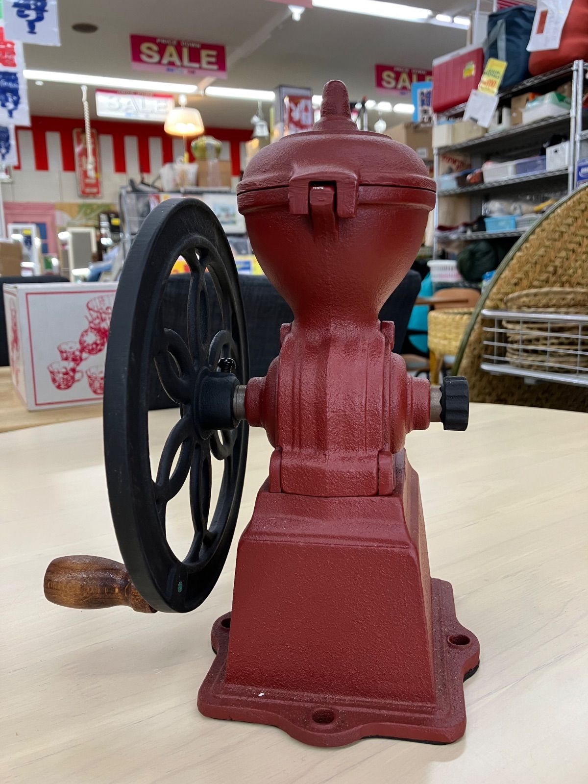 展示品・未使用】カリタ ナイスカットミル レッド KH-100 Kalita