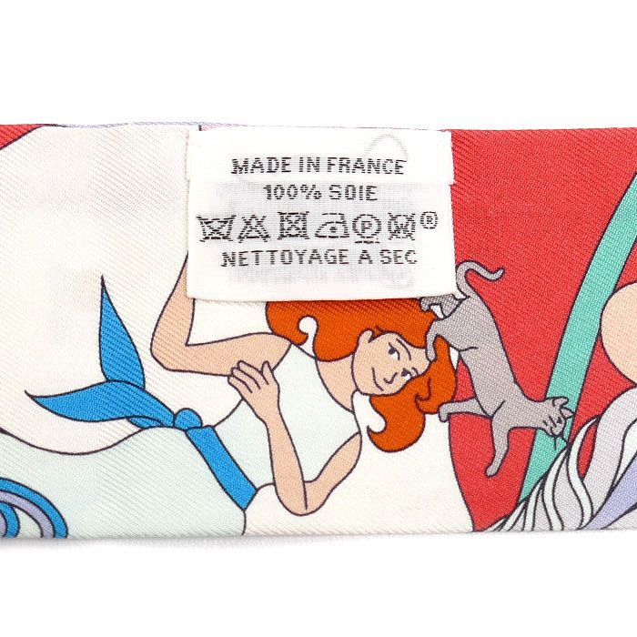 HERMES(エルメス) CARRES VOLANTS 空飛ぶカレ ツイリー エルメス ツイリー CARRES VOLANTS 空飛ぶカレ ツイリー シルク