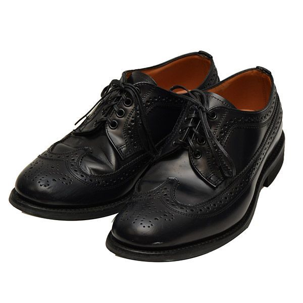 格安SALEスタート！ 珍色 SANDERS サンダース LONG 絶品】 WING BROGUE