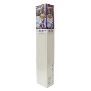〔6個セット〕 風呂ふた 風呂フタ 70cm×110cm用 薄型 折りたたみ式 フラット形 コンパクト 裏面防滑加工 SGマーク認定 浴室