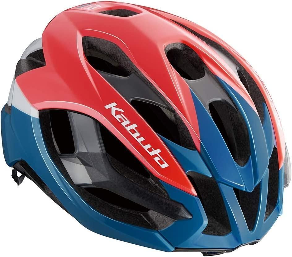 30％引 OGK IZANAGI G-1 レッドブルー L サイクルヘルメット