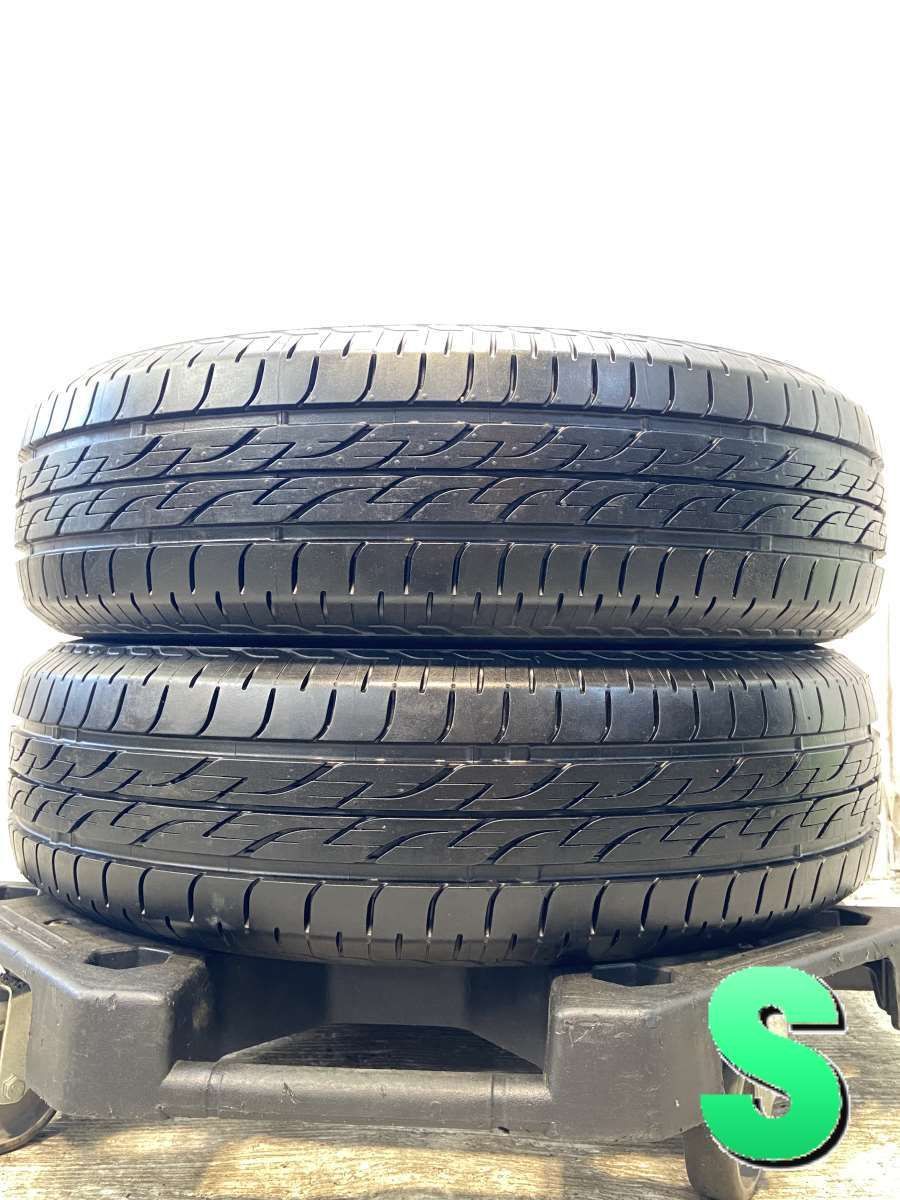 B『全国送料無料』185/60R15 ブリヂストン中古タイヤ 2本 165/65R15 ブリヂストン ネクストリー 中古タイヤ サマータイヤ