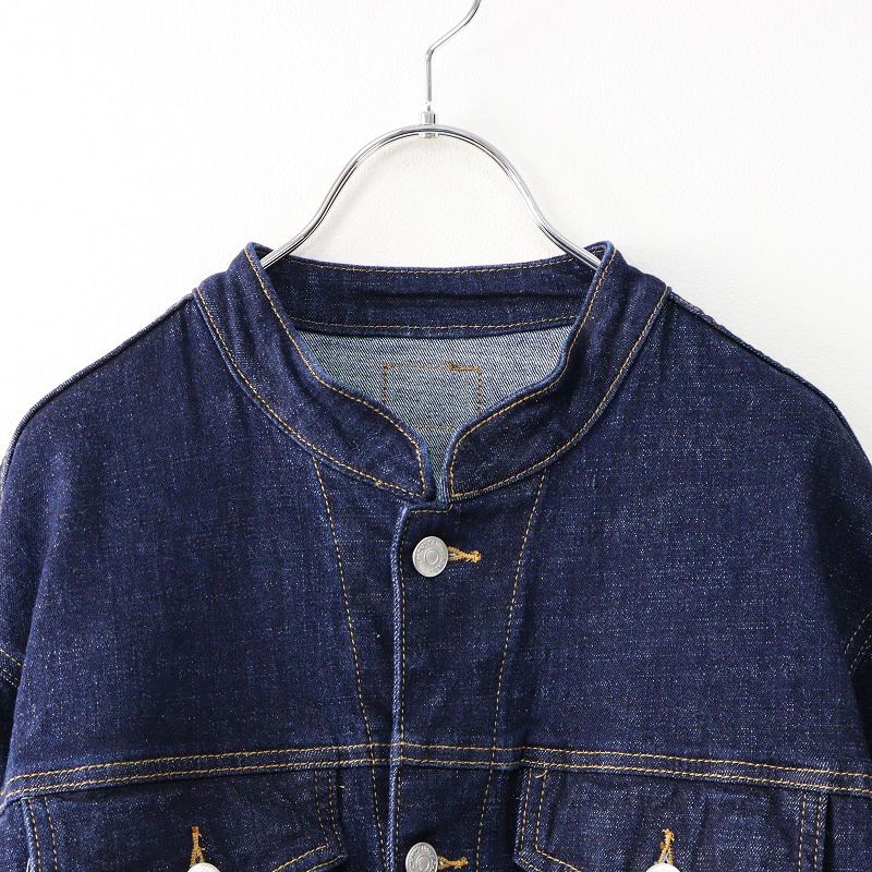 mystic 【ai no de】setouchi ノーカラービッグGジャン ainode