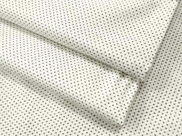 平和屋着物○本場大島紬 白大島 7マルキ 正絹 逸品 未使用 CAAS7206yc