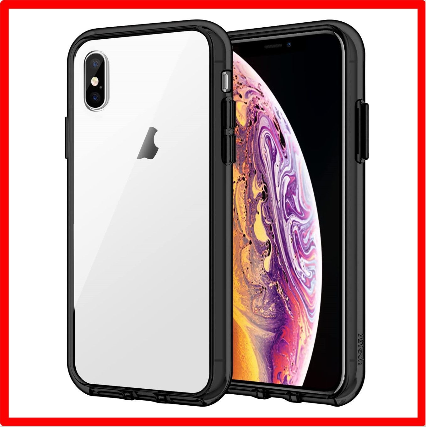 送料無料 】ブラック JEDirect iPhonexs/iPhonex ケース (5.8インチ ...