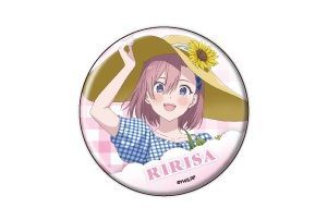 天乃リリサ A 缶バッジ 2.5次元の誘惑 05 ひまわりver. (描き