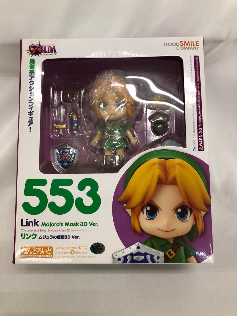 【希少・未開封品】ねんどろいど リンク ムジュラの仮面3D Ver. 553 未開封】ねんどろいど 553 ゼルダの伝説 ムジュラの仮面3D