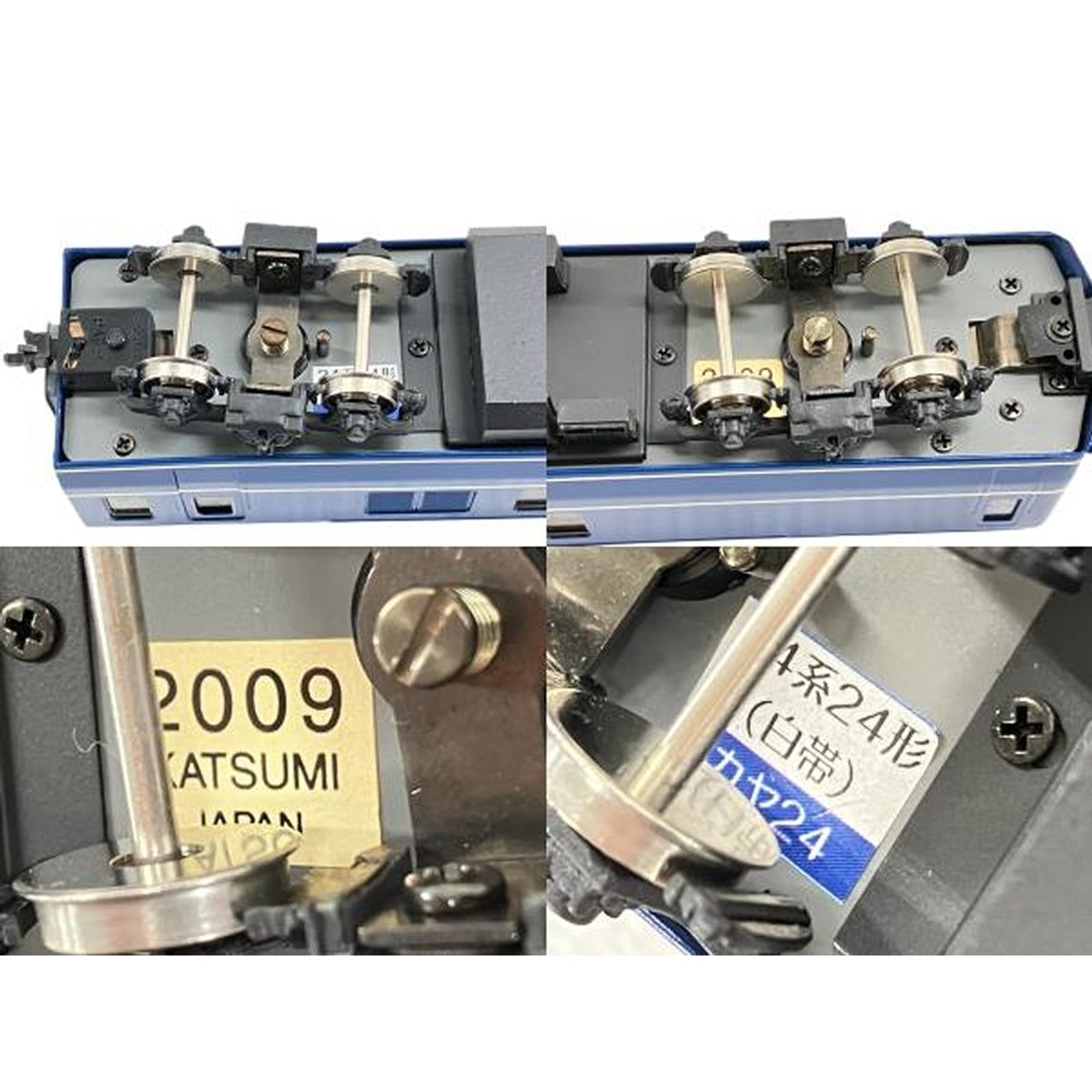 KTM カツミ KATSUMI 24系 24・25形 (白帯車) カヤ24 赤箱 鉄道模型 HO