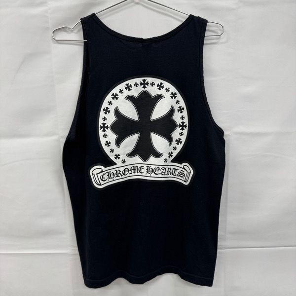 CHROME HEARTS|クロムハーツ ネガティブ CHプラス プリント タンクトップ|M