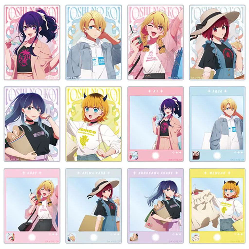 キャラカード 全12種セット 推しの子 描き下ろし ショッピングver. トレーディングアクリルカード